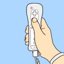 File:SMG Asset Sprite Wii Remote (Star Ball).gif