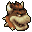 A stock icon from Super Smash Bros. Brawl