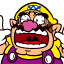 Wario portraits when the character is in last position in Mario Party: Star Rush