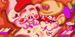File:Ending picture Wario and Hoggus Wario Land 4.png