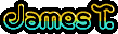 James T.'s logo from the main menu of WarioWare: Touched!.