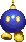 Sprite of a Bob-omb from Mario Kart: Super Circuit