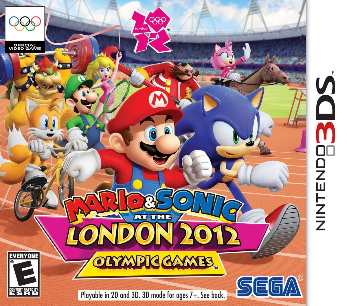 Mario & Sonic at the London 2012 Olympic Games (Nintendo 3DS) Super