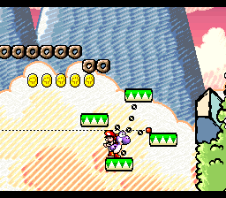 Hop! Hop! Donut Lifts from Super Mario World 2: Yoshi's Island
