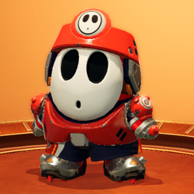 File:Shy Guy (Cannon Gear) - Mario Strikers Battle League.png - Super ...