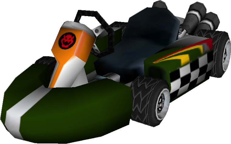 File:Standard Kart L (Bowser) Model.png