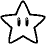 Star stamp, from Mario Kart 8.