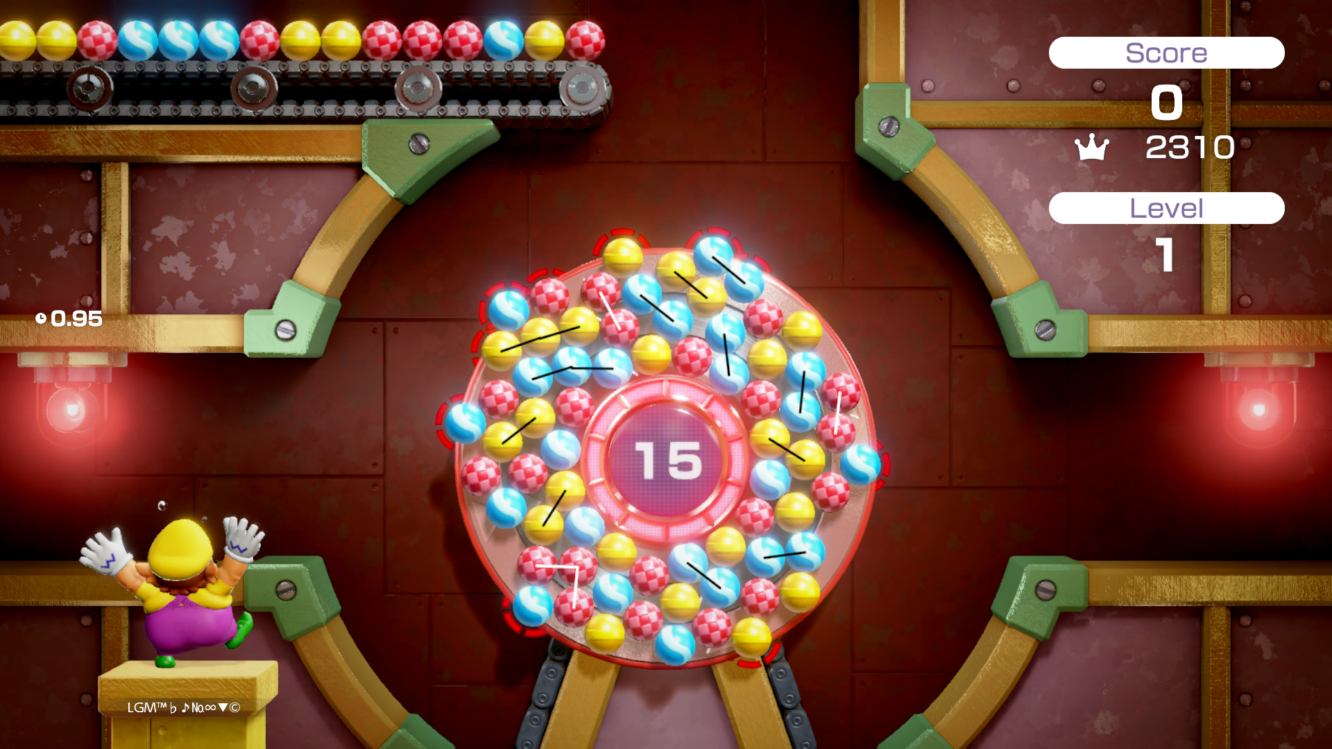 Stick and Spin Connect five or more balls to remove them! Numbered balls go to your rival if removed. If 10 balls cross the edge, it's game over.