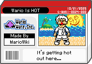 The shelf cover for one of the Job Center microgames in WarioWare: D.I.Y.