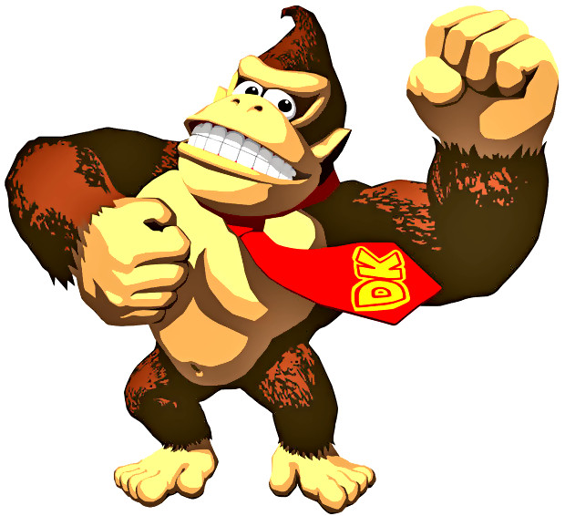 File:DK chest pounding Donkey Konga art.jpg