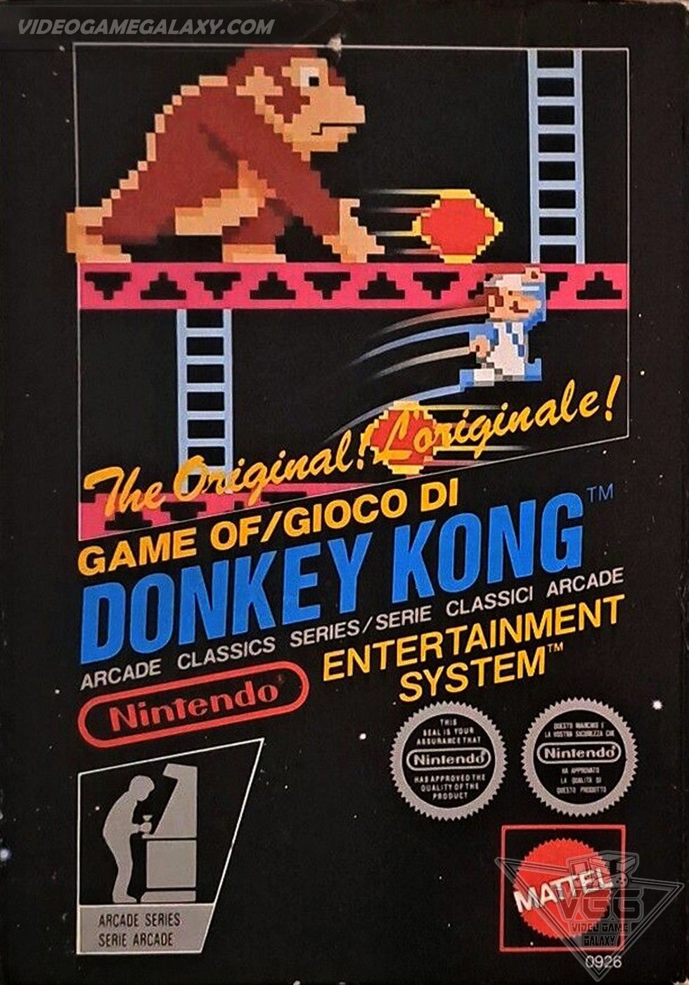 Toppa Termoadesiva Donkey Kong NES 8-bit – Lo Zampirone Vintage Per Il Tuo Giubbotto!