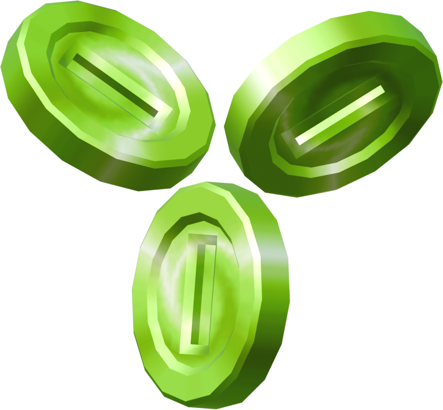 Green Coin:Worth 48 Coins