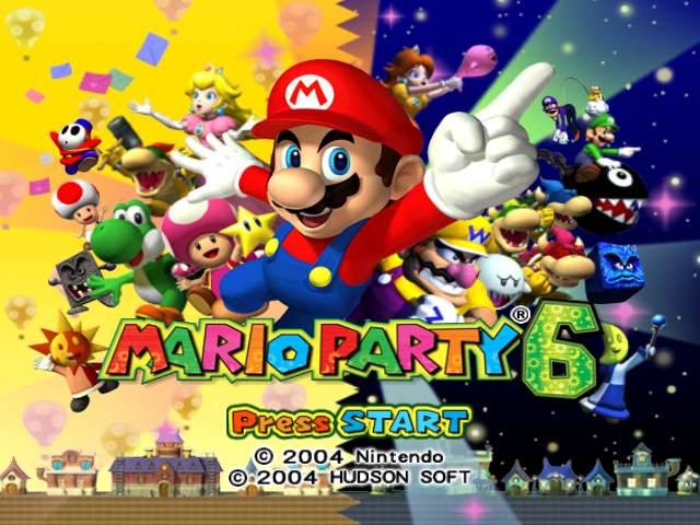 File:Mario Party 6 Title screen.png