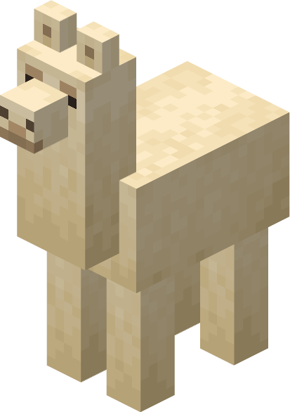 File:Minecraft Llama Creamy.png