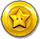 Sprite of a Star Coin, from Puzzle & Dragons: Super Mario Bros. Edition.