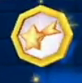 The early Comet Medal with no eyes.