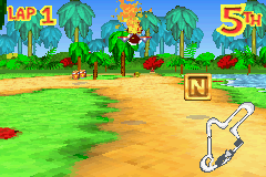 Screenshot of a letter in Diddy Kong Pilot's 2003 build