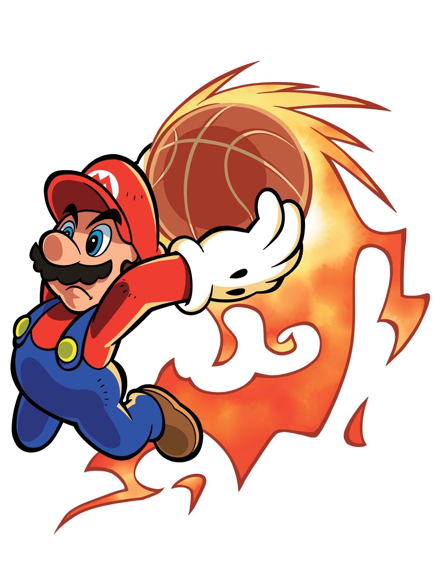 FileMH3o3 Mario Dunk.png Super Mario Wiki, the Mario encyclopedia