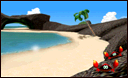 Menu icon for Koopa Troopa Beach in Mario Kart 64