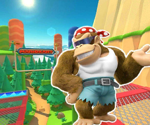 File:MKT Icon RockRockMountainT3DS FunkyKong.png