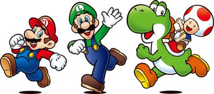 File:SNW app Mario Luigi Yoshi Toad.png