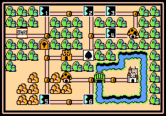 Grass Land as it appears in Super Mario Bros. 3