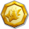 Sprite of a Comet Medal, from Puzzle & Dragons: Super Mario Bros. Edition.