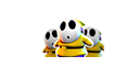 Yellow Shy Guys' CSP icon from Mario Sports Superstars