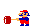 Mario hammering