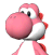 File:MSS Pink Yoshi Character Select Sprite.png