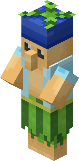 File:Minecraft Mario Mash-Up Jungle Weaponsmith Villager Render.png