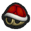 A Red Shell from Super Mario Strikers