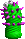 A green sea cactus from Yoshi's Story.