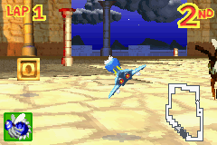 Screenshot of a letter in Diddy Kong Pilot's 2003 build