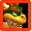 Placement icon for Bowser in Mario Kart 64