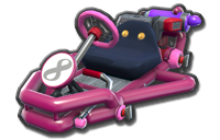 Thumbnail of Roy's Pipe Frame (with 8 icon), in Mario Kart 8.