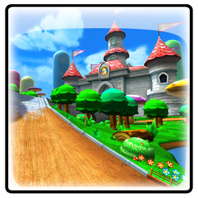 File:MKAGPDX Peach Castle Icon.png
