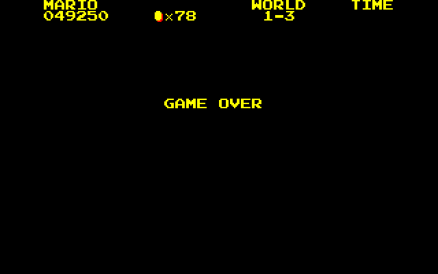 File:SMBS PC88 Game Over.png