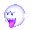 Sprite of a mini-Boo in Super Mario Galaxy