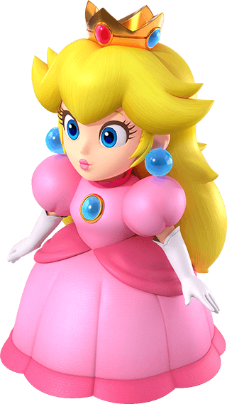 File:SMRPG NS Peach (no shadow).png - Super Mario Wiki, the Mario ...