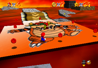 Boil the Big Bully - Lethal Lava Land - Super Mario 64, Super Mario 3D  All-Stars