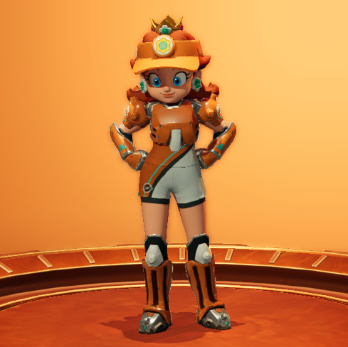 File:Daisy (Cannon Gear) - Mario Strikers Battle League.png
