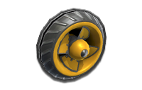 Metal tires from Mario Kart 8
