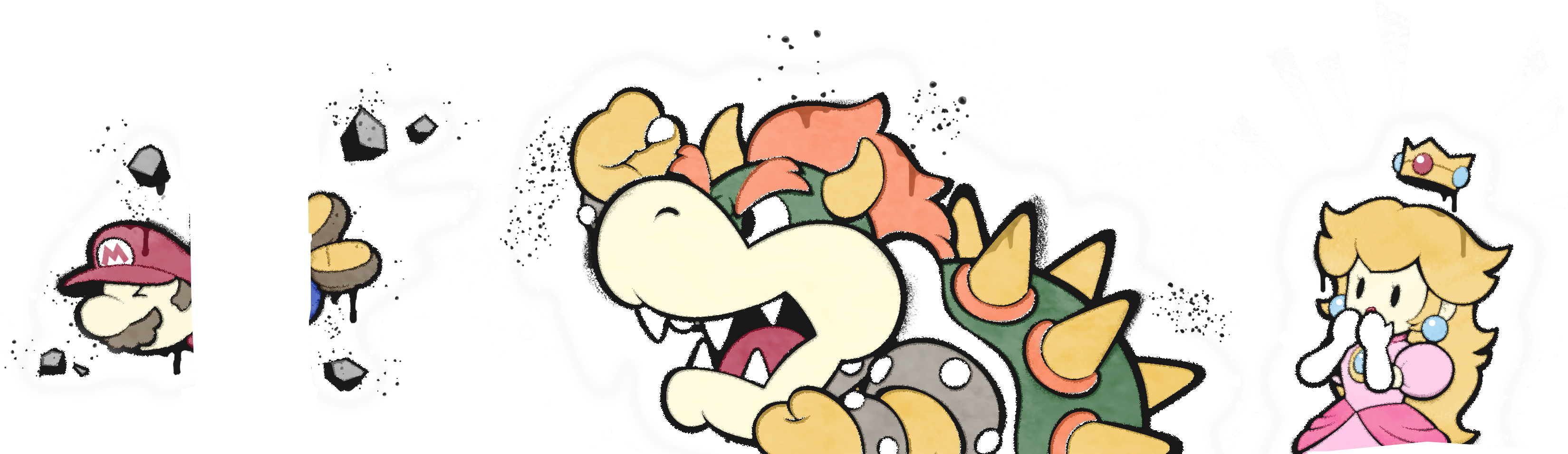 Bowser beats Mario