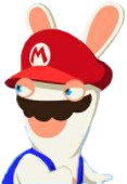 Rabbid Mario Portrait