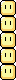A vertical Stretch Block in Super Mario World: Super Mario Advance 2