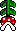 Sprite of a Piranha Plant from Super Mario World