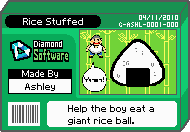 The shelf cover for one of Ashley's microgames in WarioWare: D.I.Y.