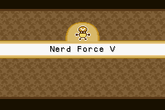 Nerd Force V in Mario Party Advance