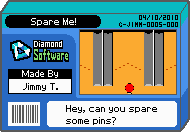 The shelf cover for one of Jimmy T's microgames in WarioWare: D.I.Y.